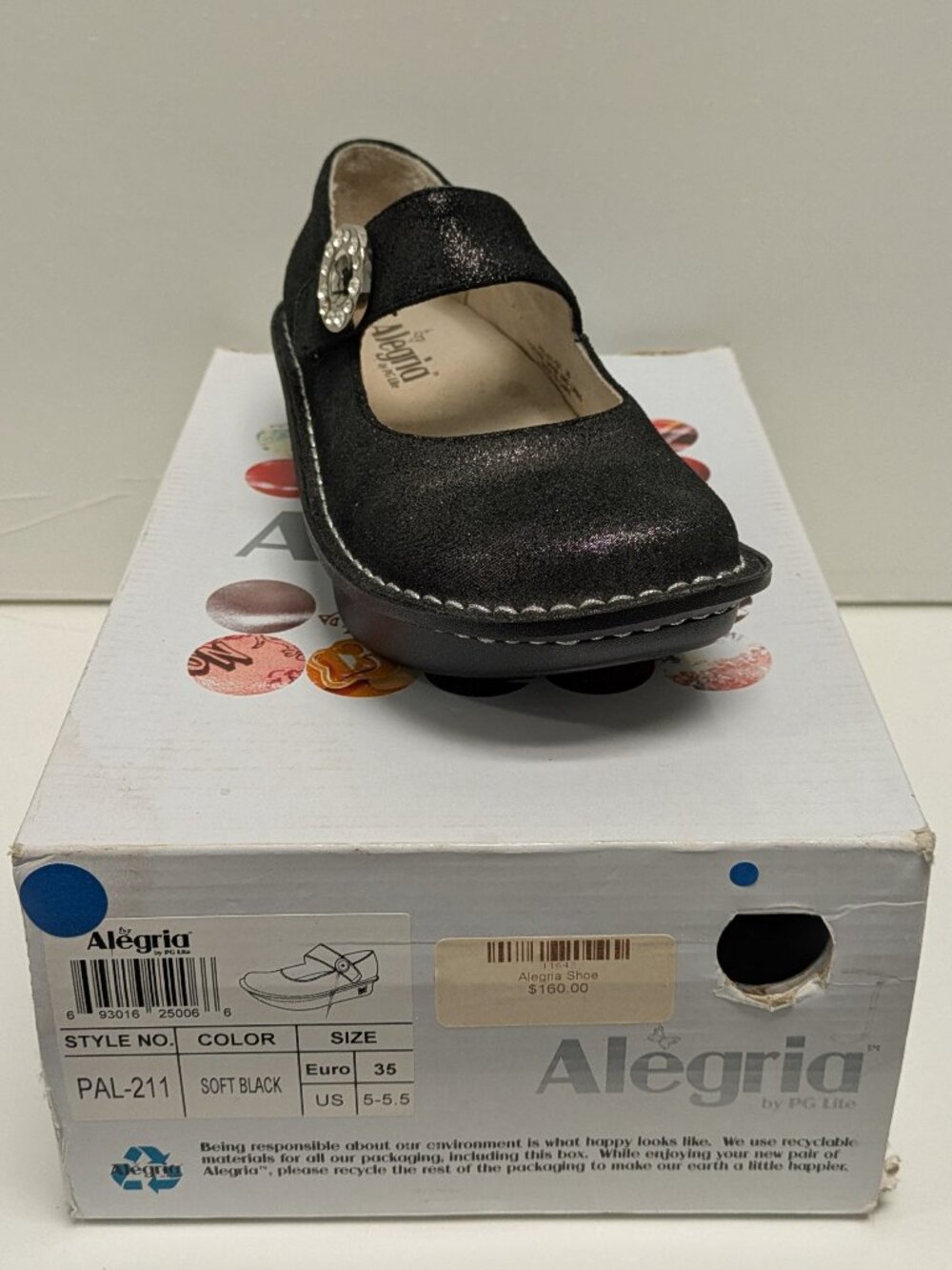 Algeria Paloma Soft Black Mary Jane